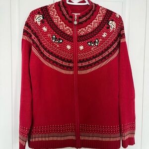 Northern Reflections Winter Cardigan